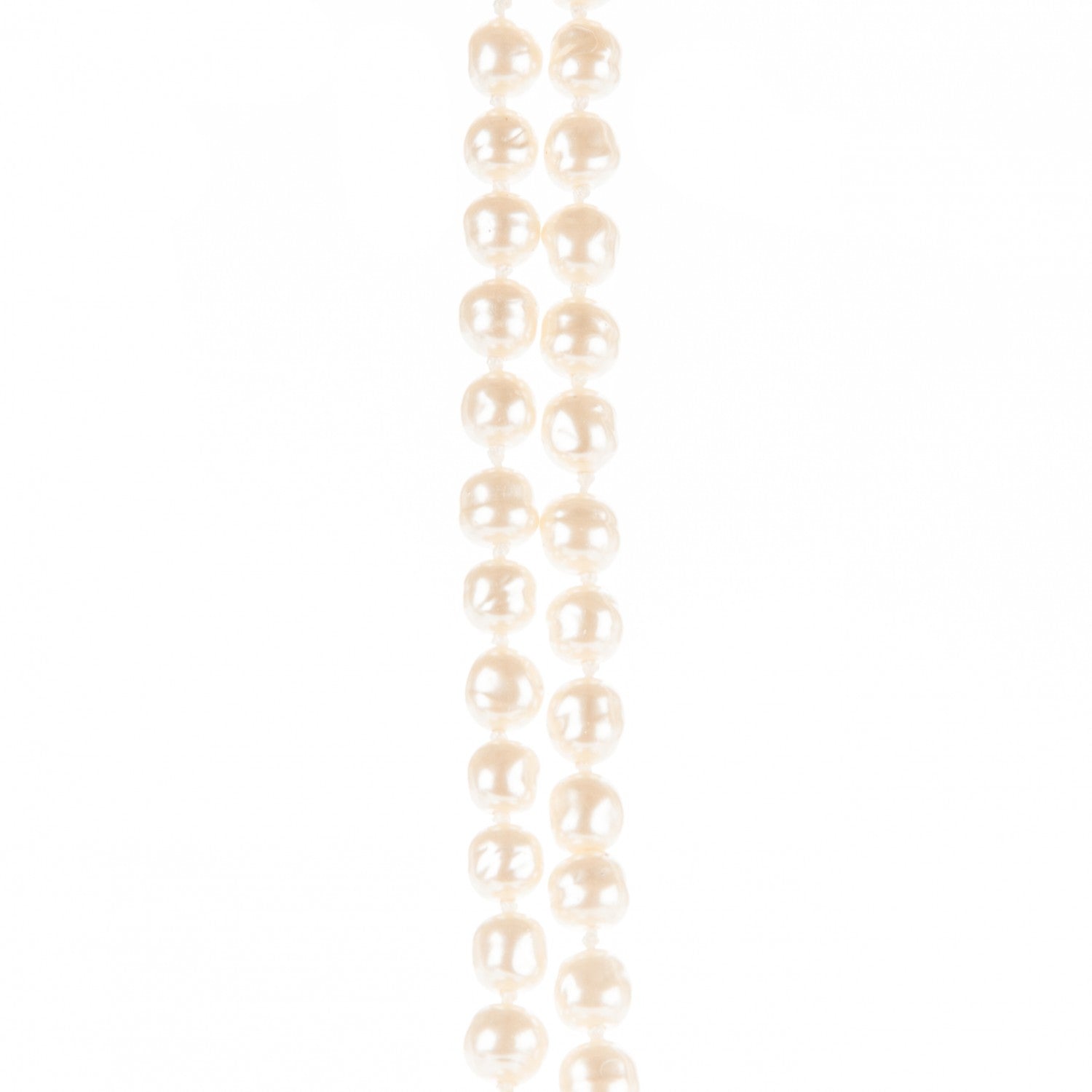 Chanel Irregular Pearl Long Necklace 3 of 5