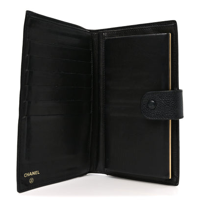 Chanel Caviar Timeless CC French Wallet Black 5 of 8