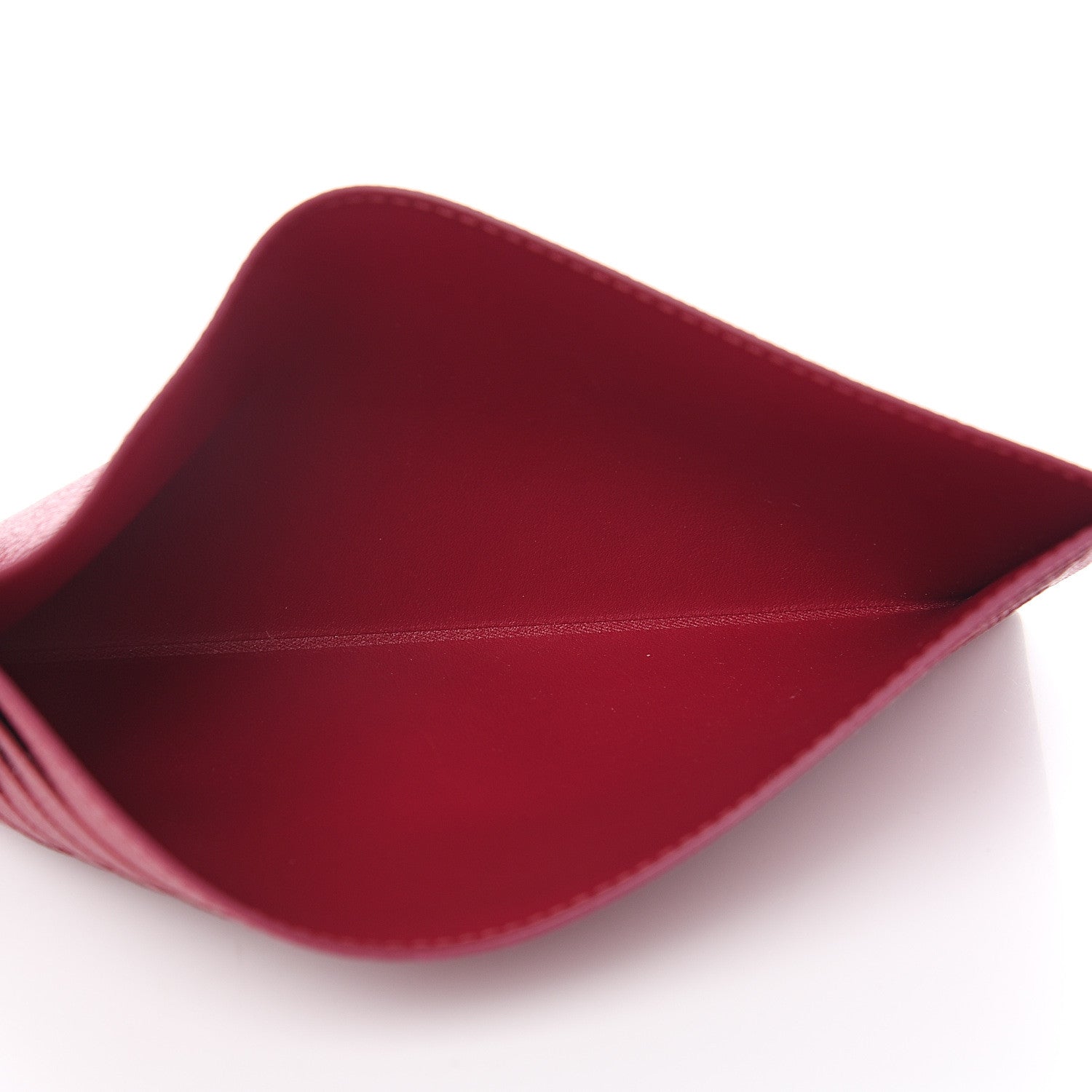 Louis Vuitton Calfskin Felicie Card Holder Insert Fuchsia 4 of 5
