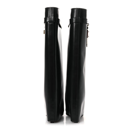 Givenchy Calfskin Shark Lock Pant Boots 39 Black 6 of 10