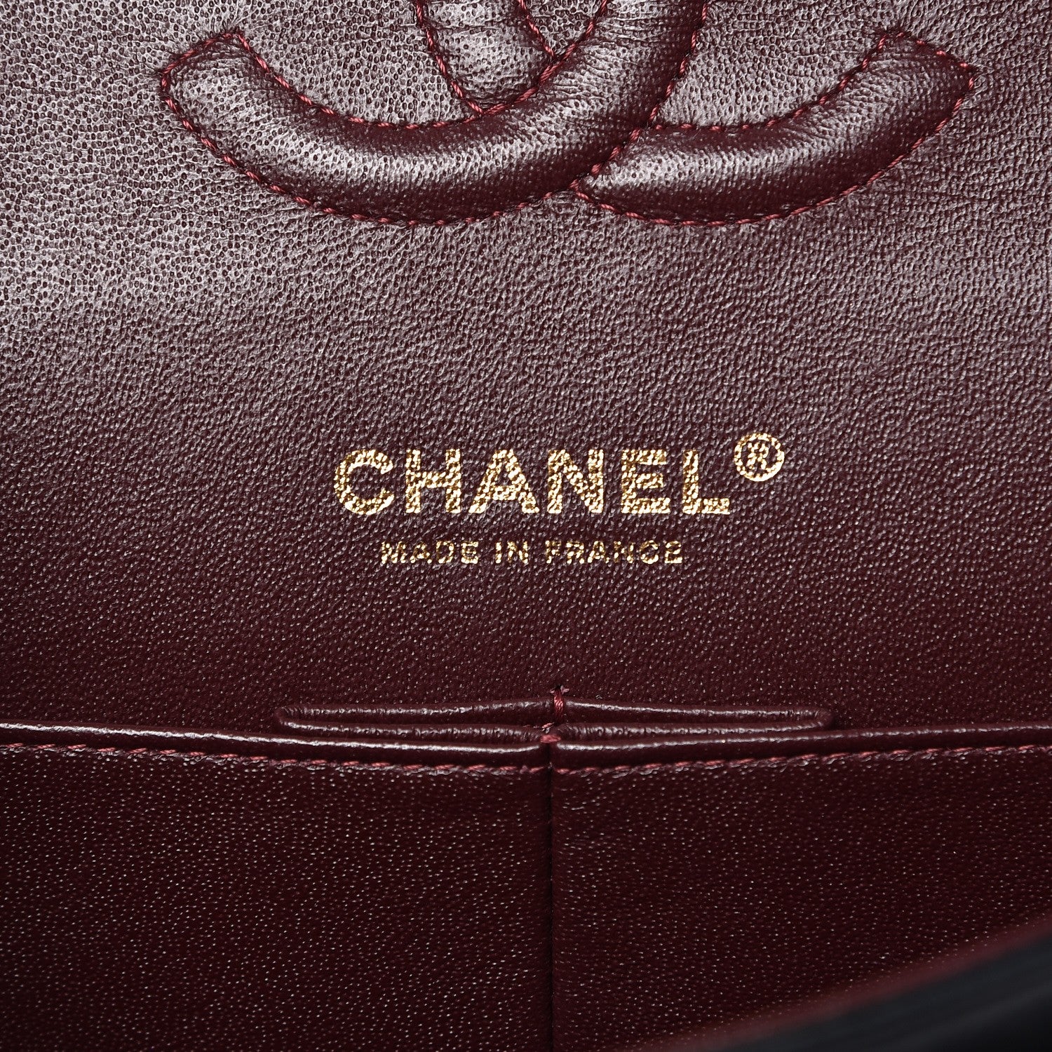 Chanel Lambskin Quilted Medium Double Flap Black 7 of 15