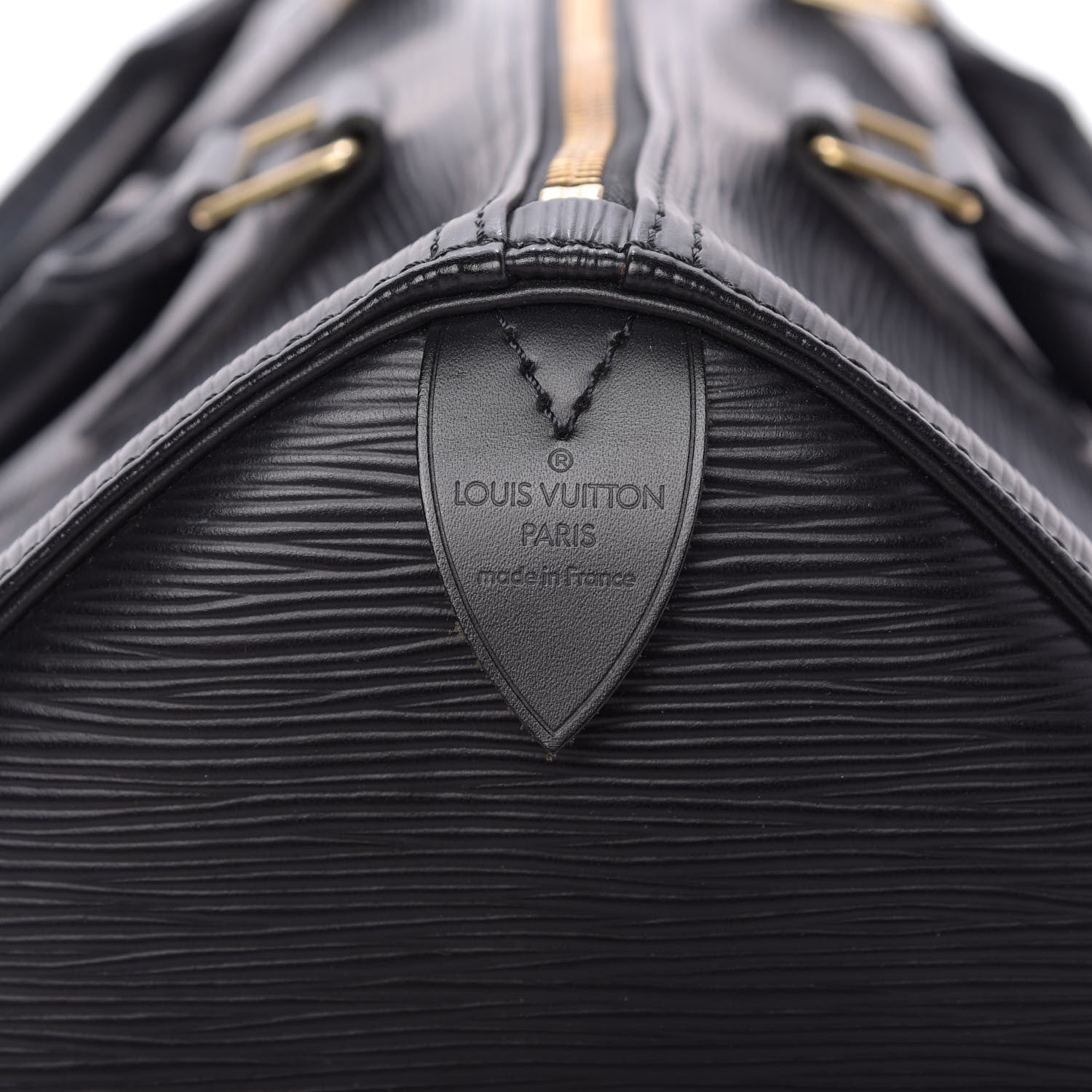 Louis Vuitton Epi Speedy 30 Black 8 of 9