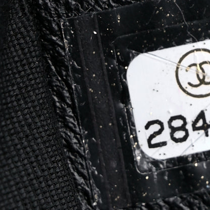 Chanel Velvet Lambskin Quilted Small 31 Shopping Bag Black 7 of 15