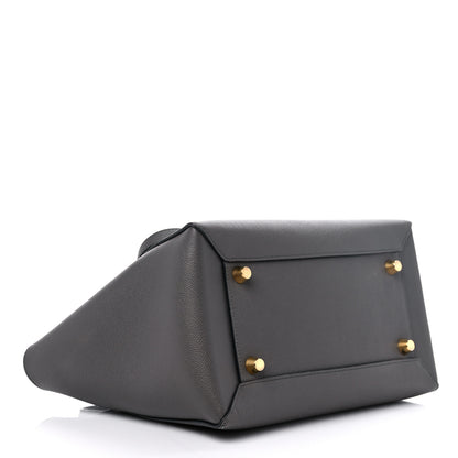 Celine Grained Calfskin Mini Belt Bag Grey 4 of 14