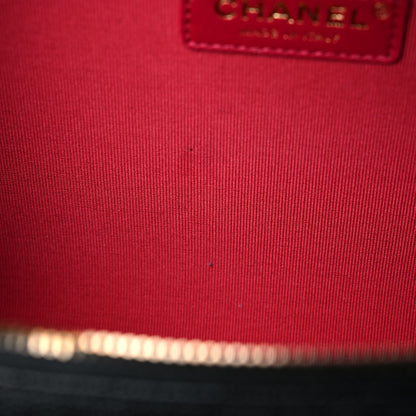 Chanel Caviar Quilted Large Like A Wallet Flap Black 10 of 11