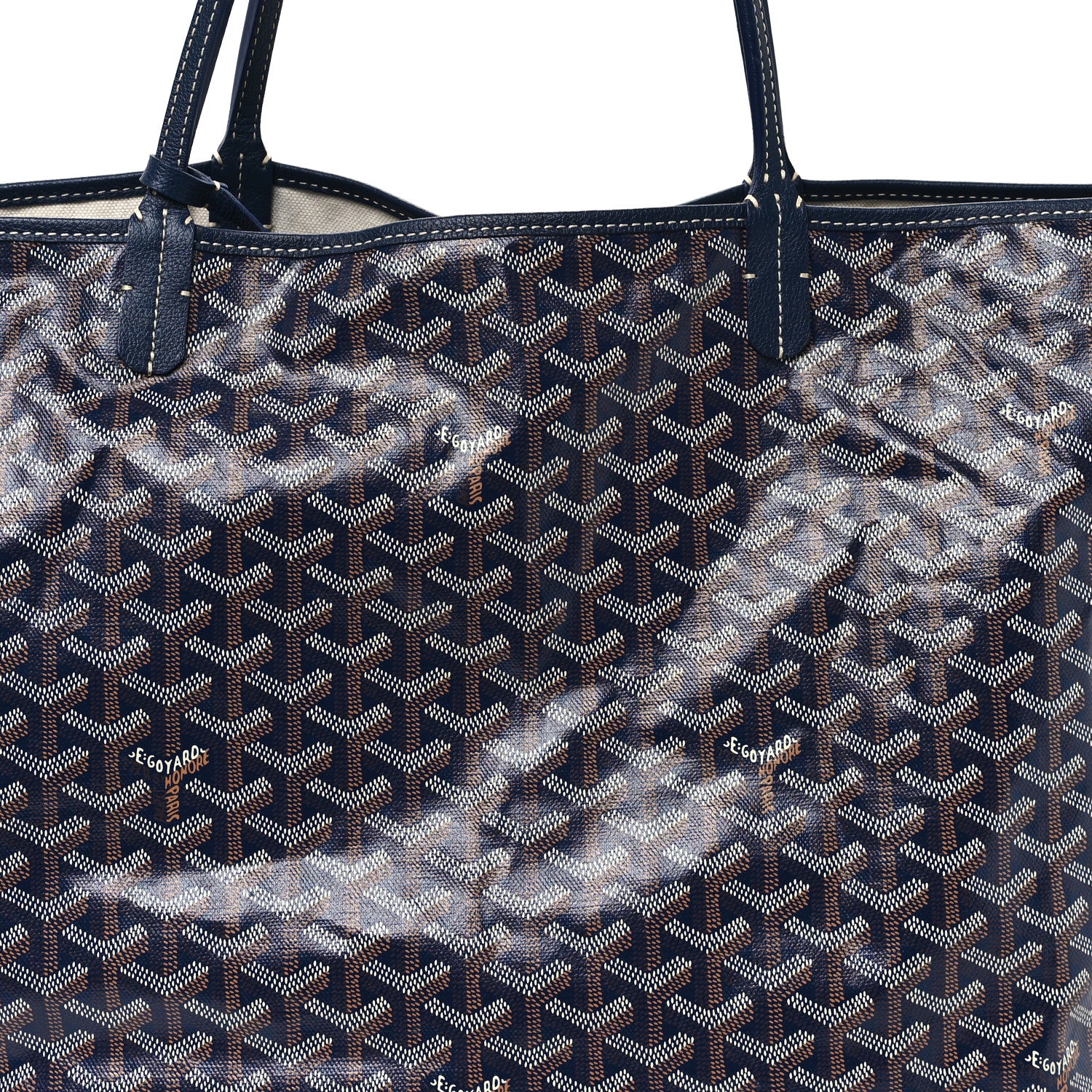 Goyard Goyardine Saint Louis GM Navy 9 of 13