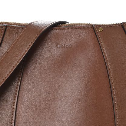 Chloe Calfskin Small Hayley Hobo Tan 9 of 9