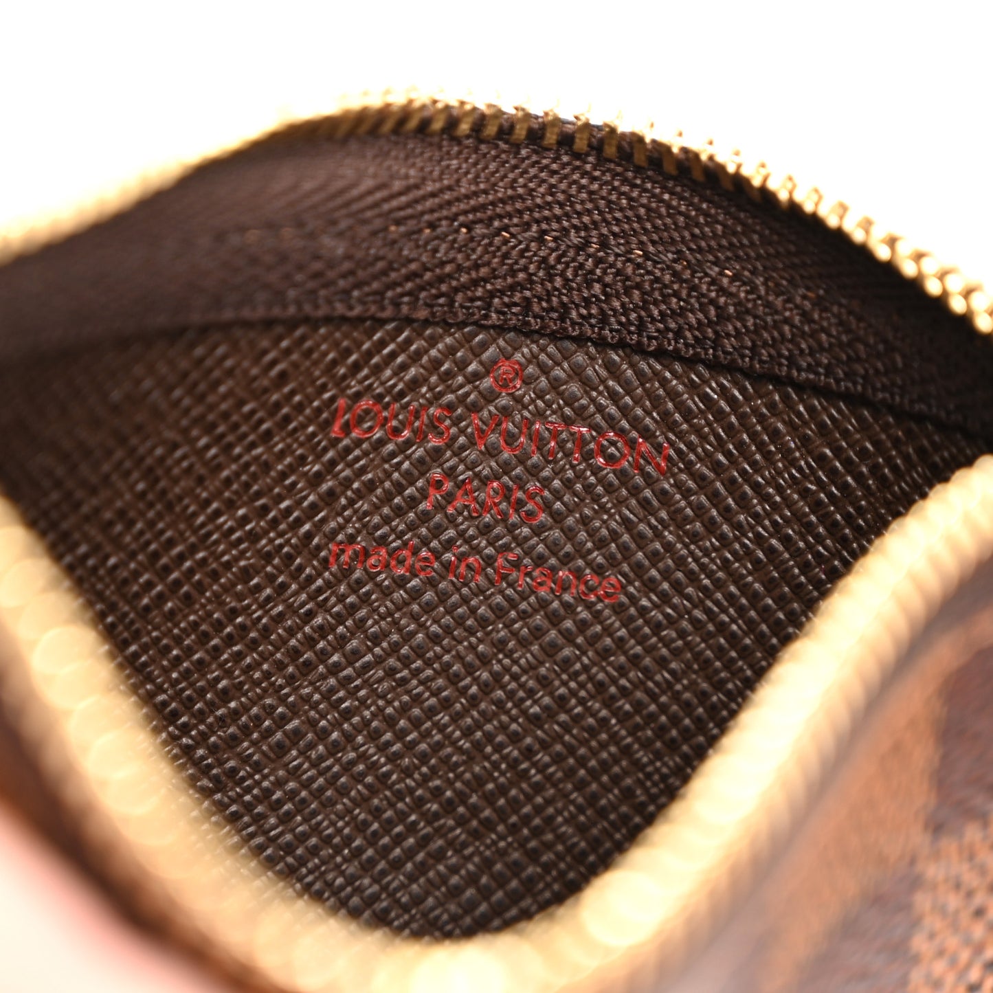 Damier Ebene Key Pouch