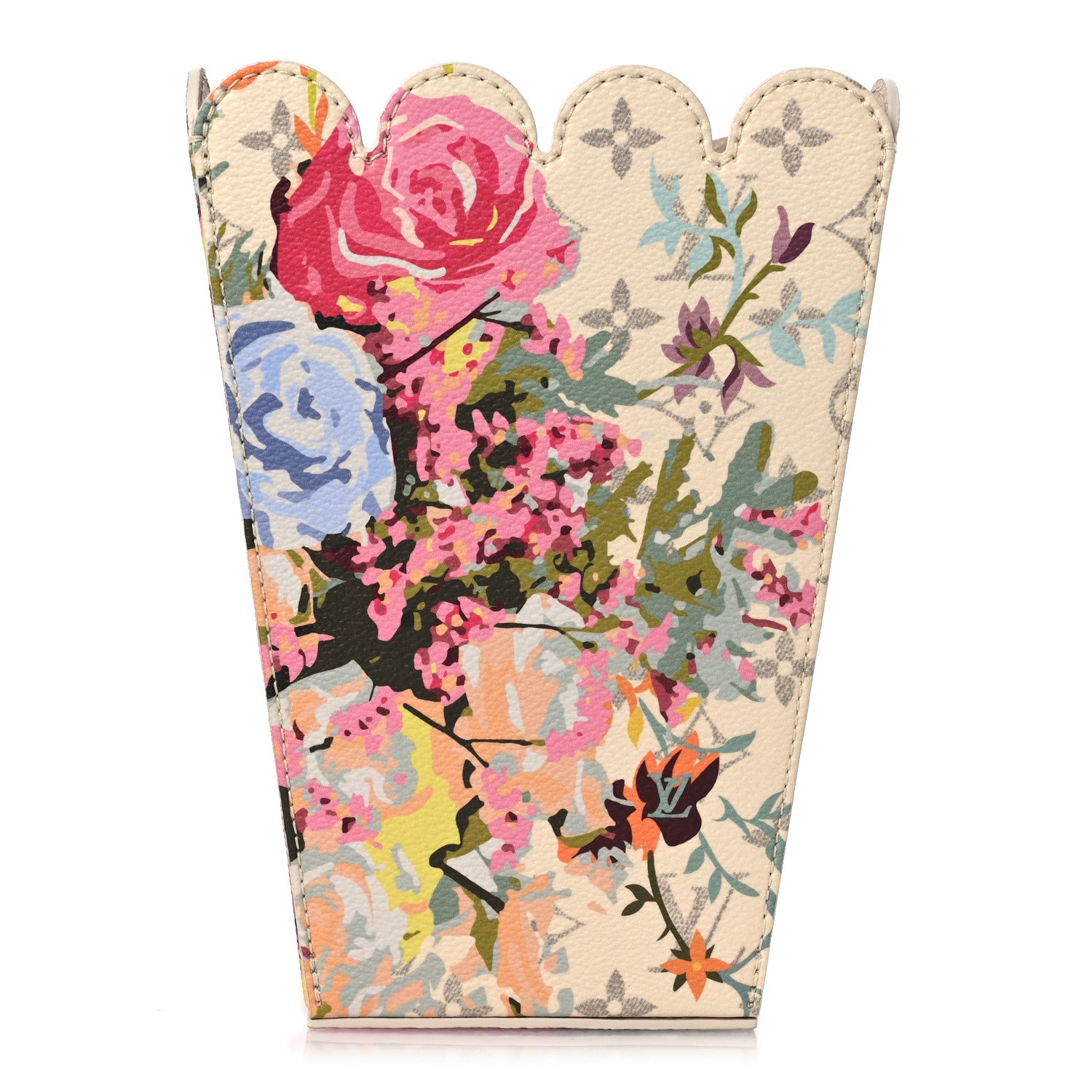 Louis Vuitton Monogram LV Baroque Floral Popcorn Basket Multicolor