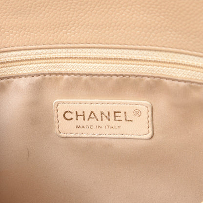 Chanel Caviar Quilted Grand Shopping Tote GST Beige Clair 6 of 13