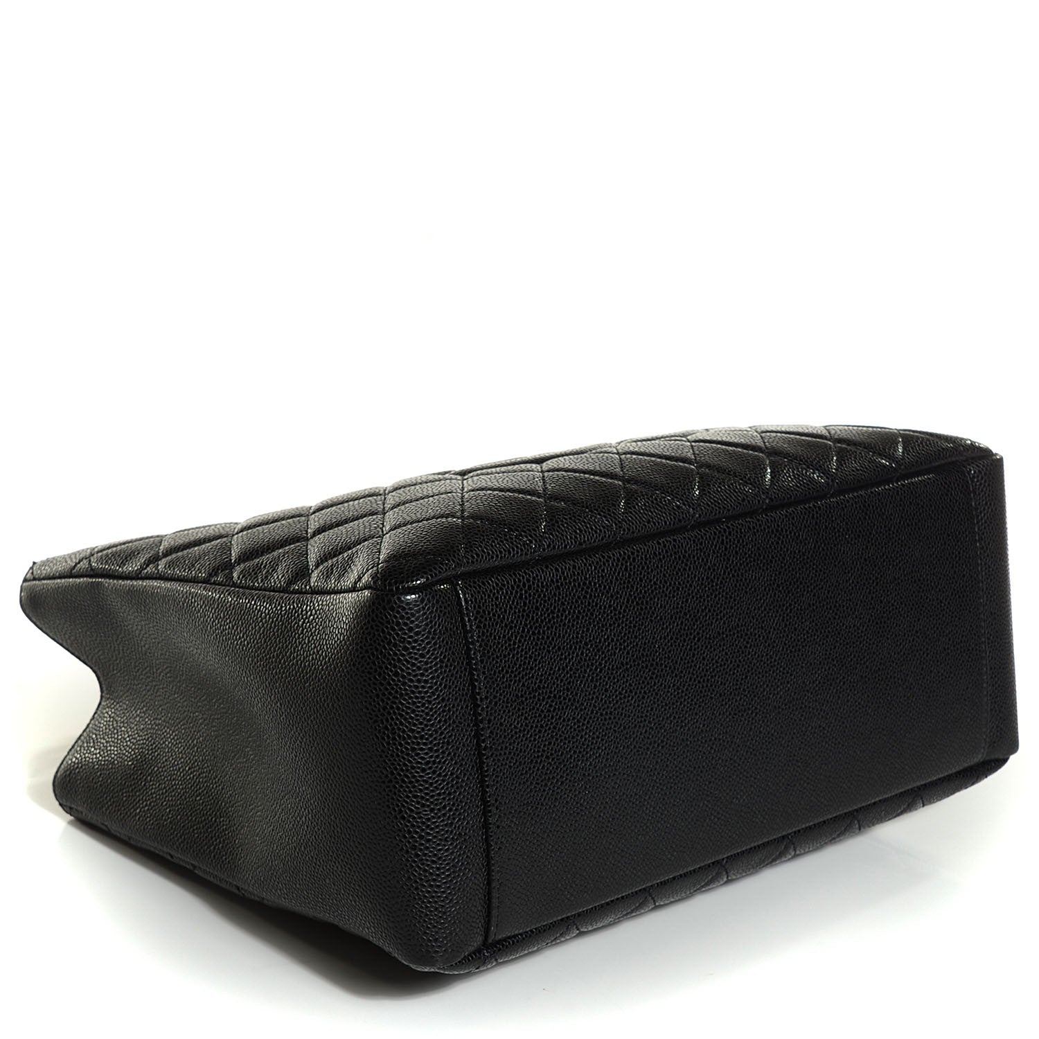 Chanel Caviar Quilted Grand Shopping Tote GST Black 4 of 8