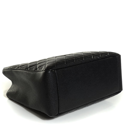 Chanel Caviar Quilted Grand Shopping Tote GST Black 4 of 8