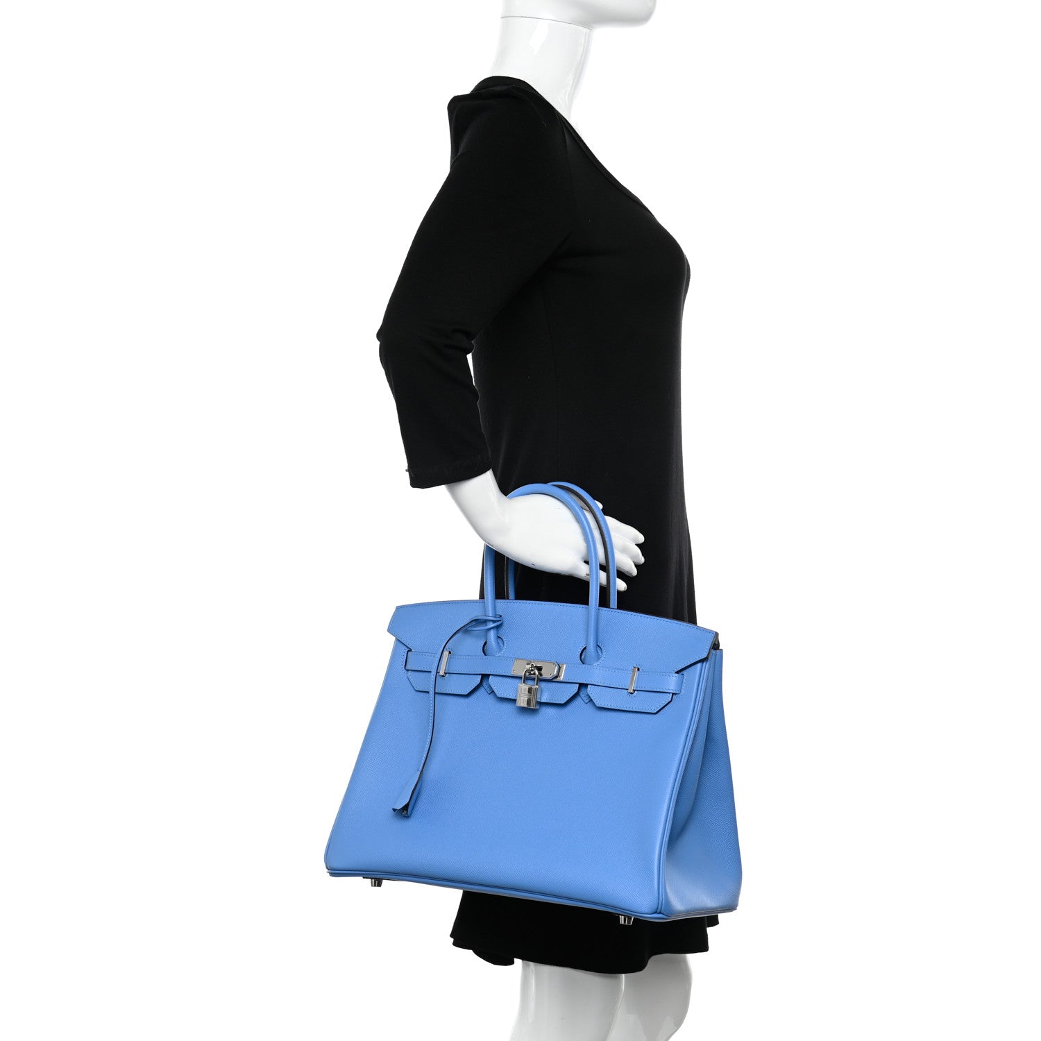 Hermes Epsom Birkin 35 Bleu Paradis 2 of 10