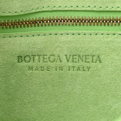 Bottega Veneta Grained Calfskin Maxi Intrecciato Cassette Crossbody Bag Caramel Pistachio 7 of 11