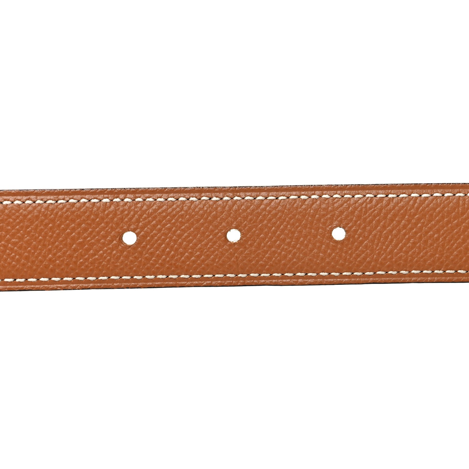 Hermes Swift Epsom 24mm Gamma Belt 75 30 Black Etoupe 4 of 5