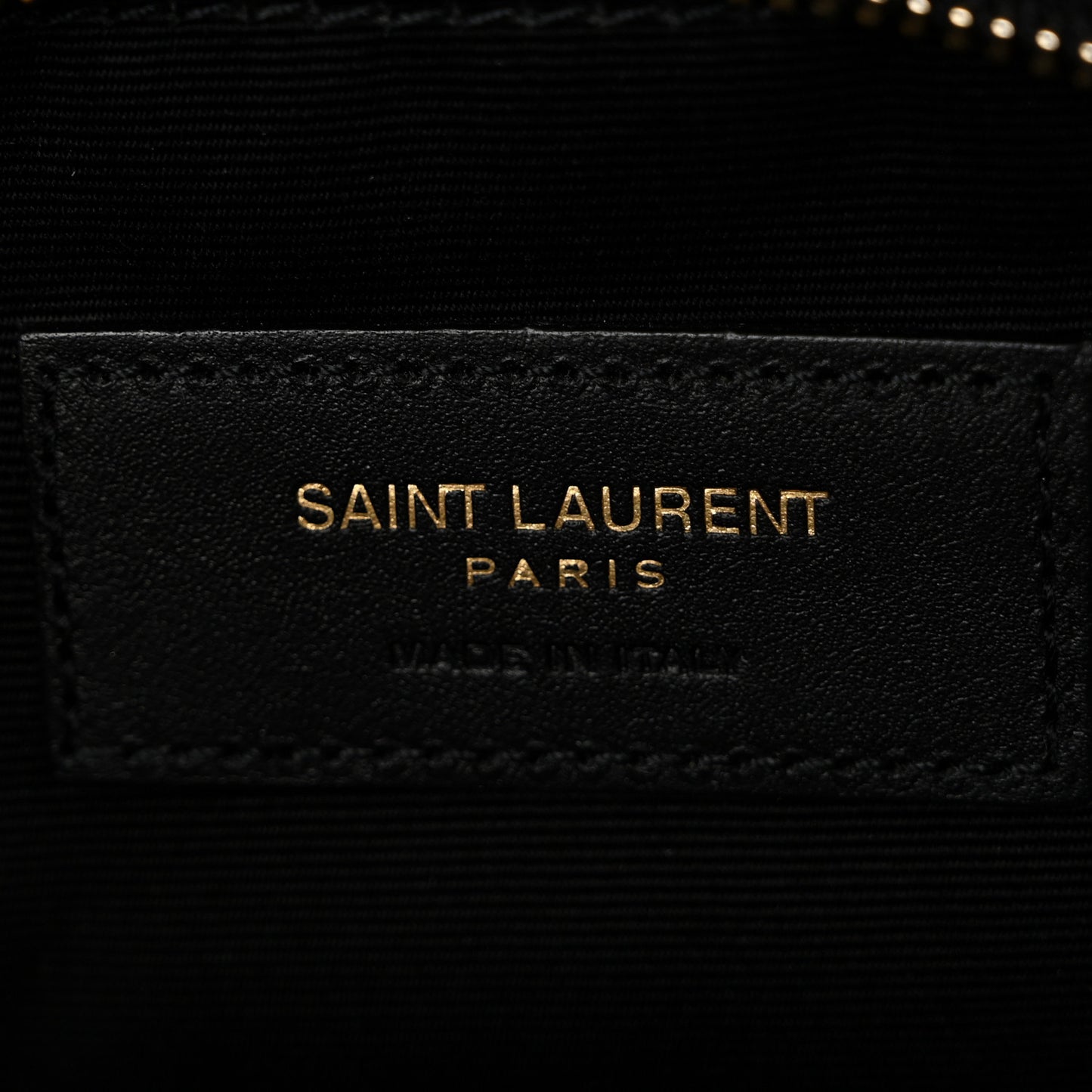 Grain De Poudre Monogram Belt Bag Black