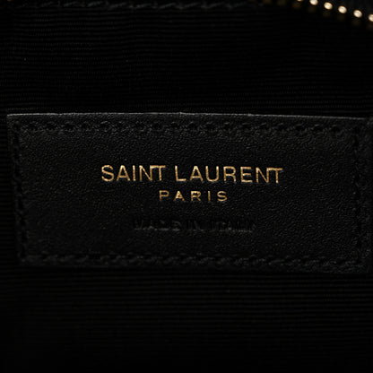 Saint Laurent Grain De Poudre Monogram Belt Bag Black 6 of 10