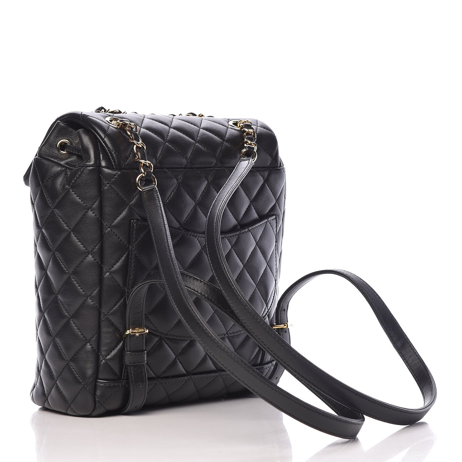 Chanel Lambskin Quilted Small Urban Spirit Backpack Black 3 of 15