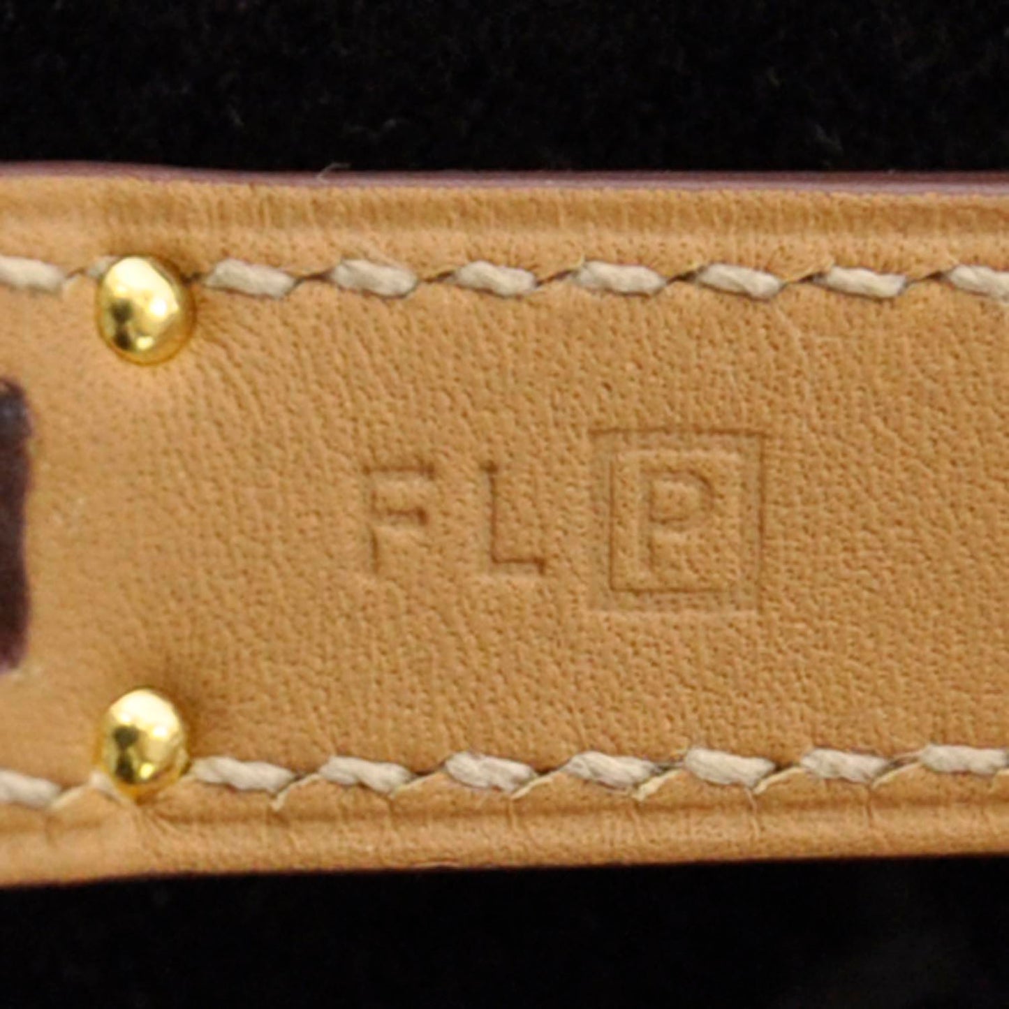 Barenia Kelly Double Tour Bracelet Fauve