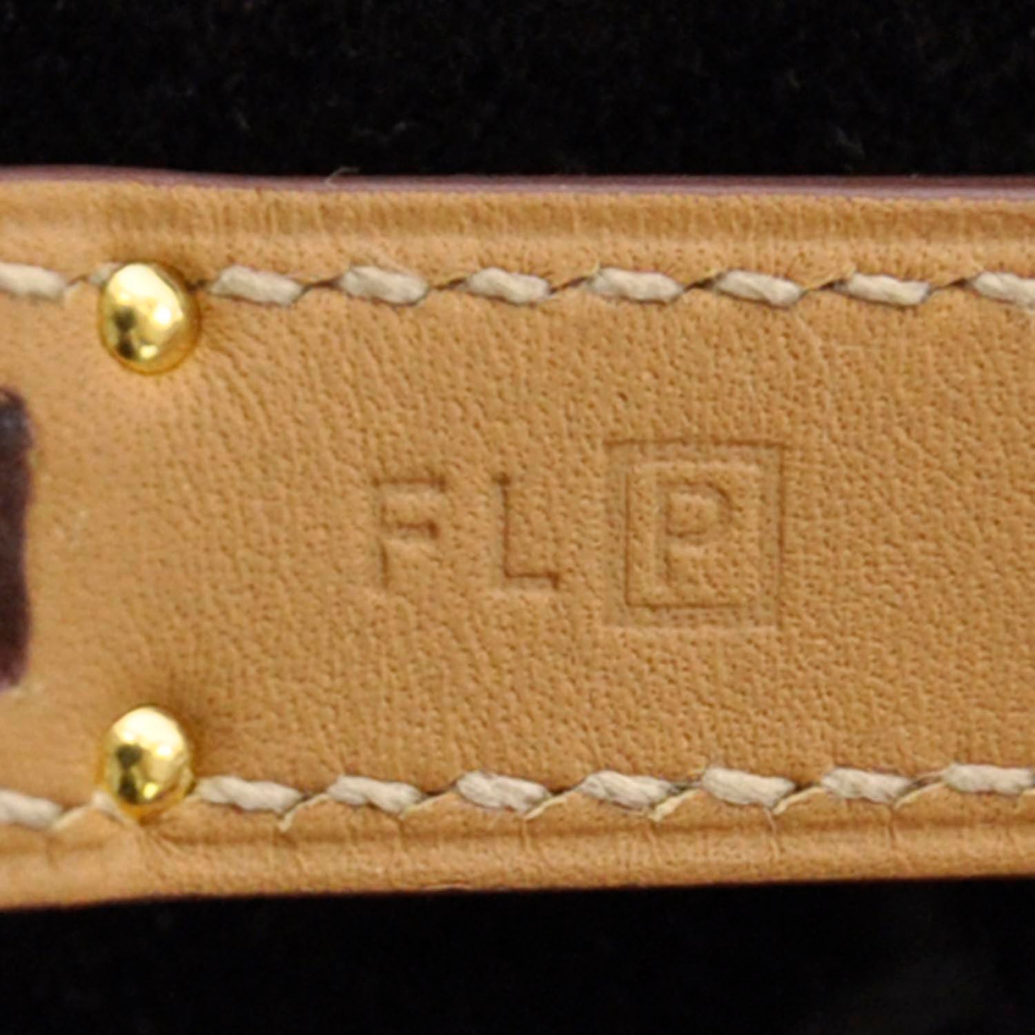 Hermes Barenia Kelly Double Tour Bracelet Fauve 6 of 8