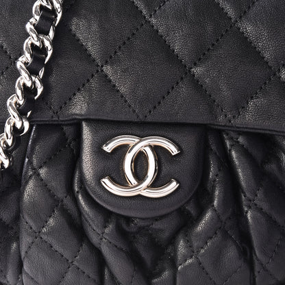 Chanel Washed Lambskin Mini Chain Around Messenger Black 9 of 10