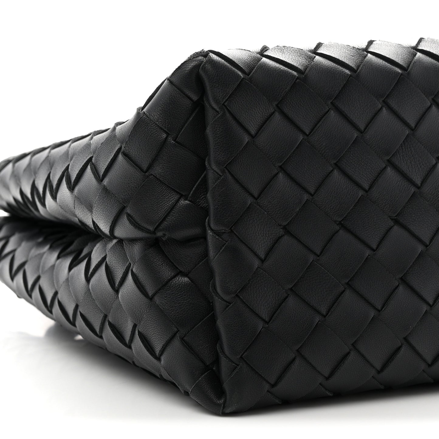 Nappa Intrecciato Medium Andiamo Shoulder Bag Space