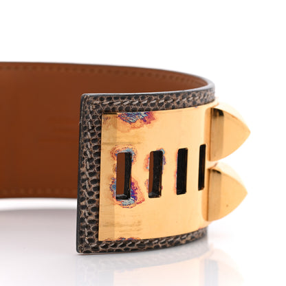 Hermes Lizard Collier De Chien CDC Bracelet S Ombre 7 of 10