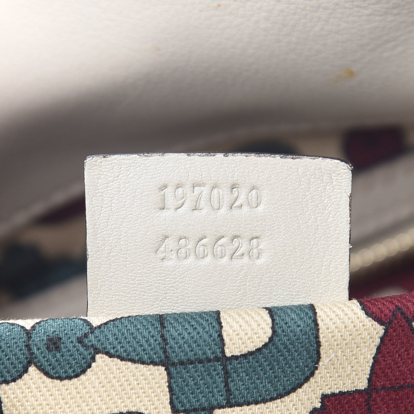 Guccissima Hysteria Tote Off White