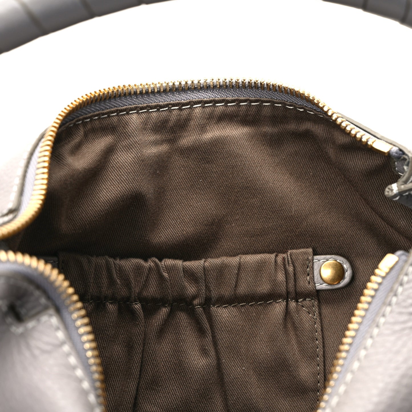 Calfskin Medium Marcie Satchel Cashmere Grey