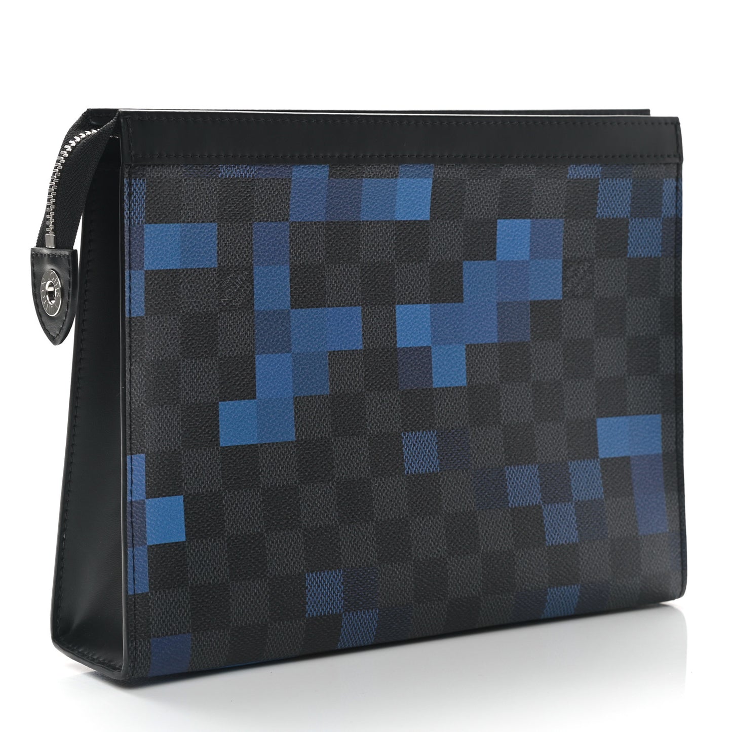 Damier Graphite Pixel Pochette Voyage MM Blue