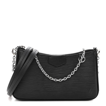 Louis Vuitton Epi Easy Pouch On Strap Black 1 of 9