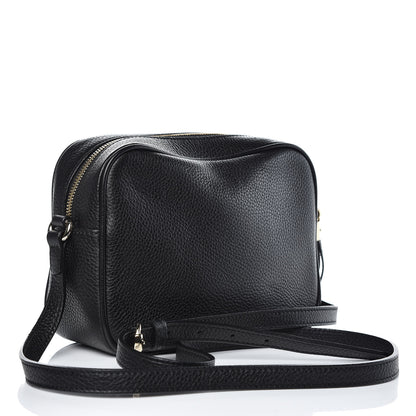 Gucci Pebbled Calfskin Small Soho Disco Bag Black 3 of 9