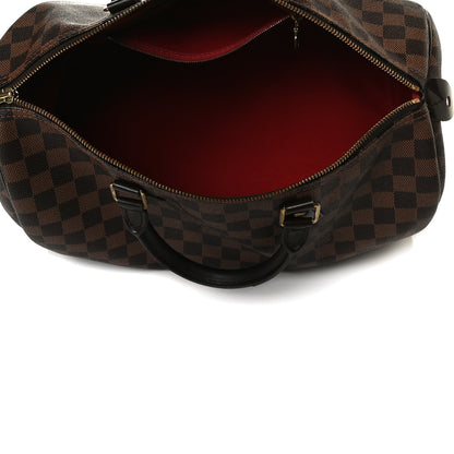 Louis Vuitton Damier Ebene Speedy 35 5 of 19