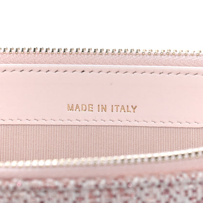 Chanel Canvas Small Deauville Clutch With Chain Pink 7 of 11