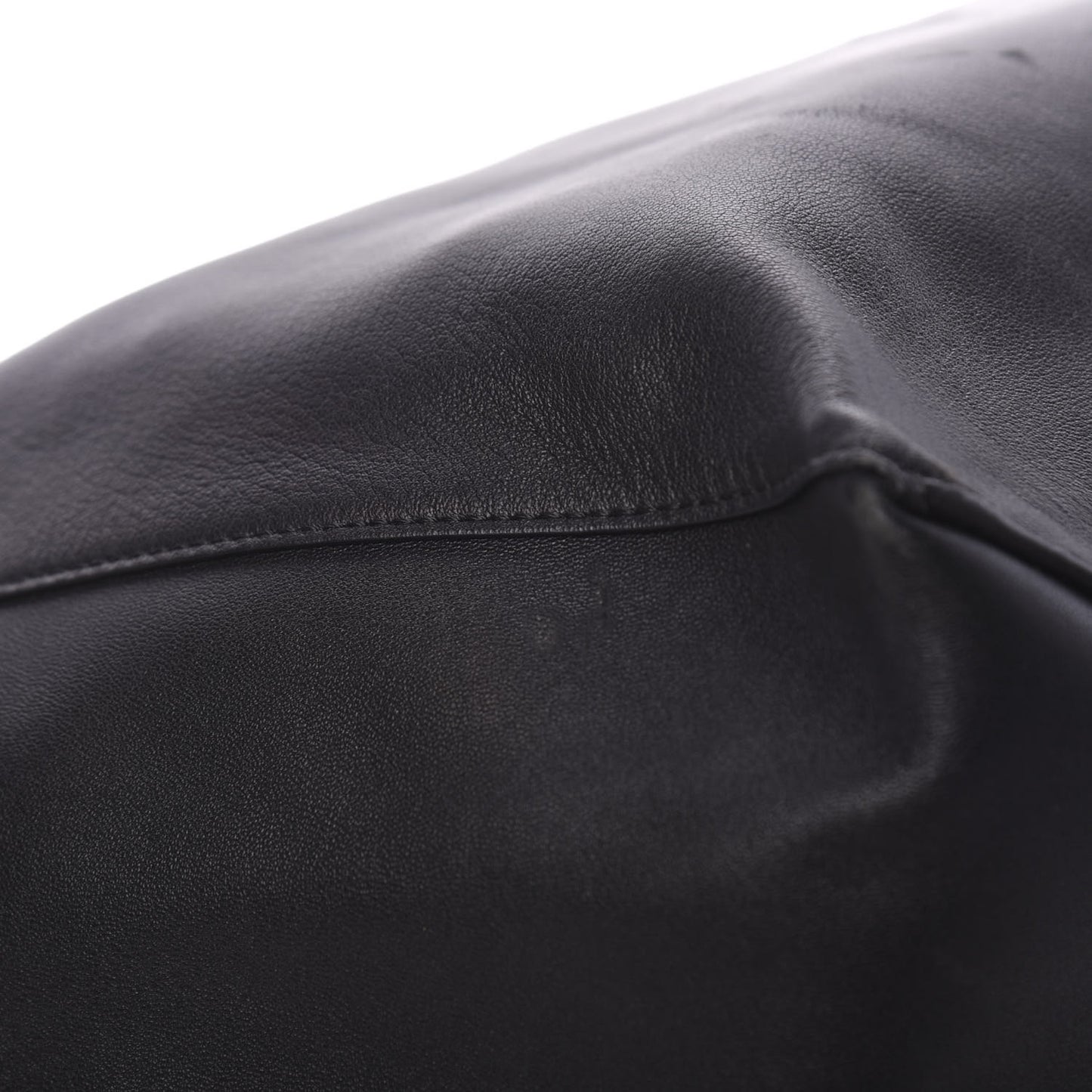 Lambskin Horizontal Cabas Black