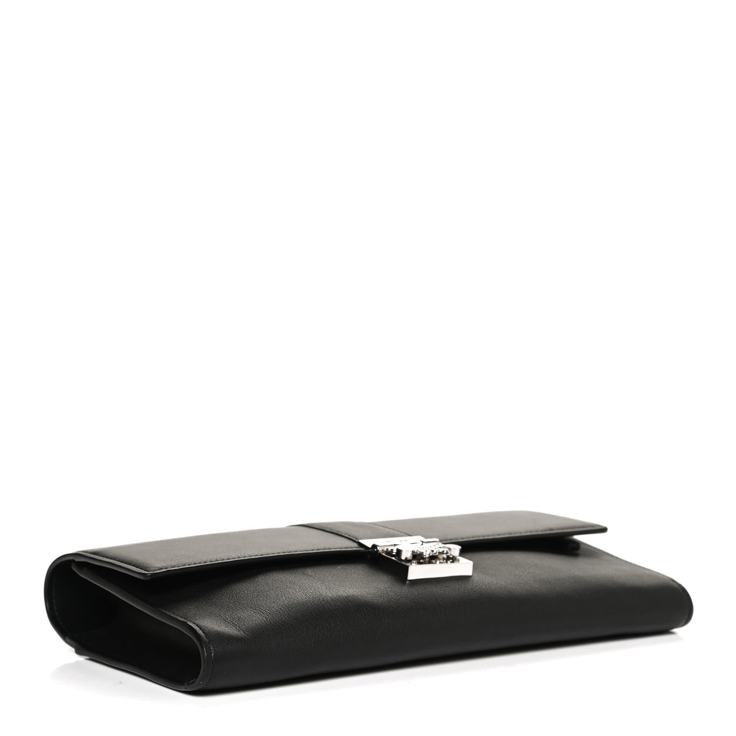 MCM Calfskin Crossbody Wallet Black 9 of 11
