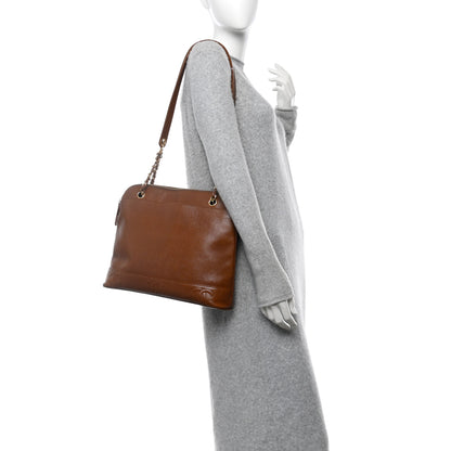Chanel Caviar CC Shoulder Bag Brown 2 of 14
