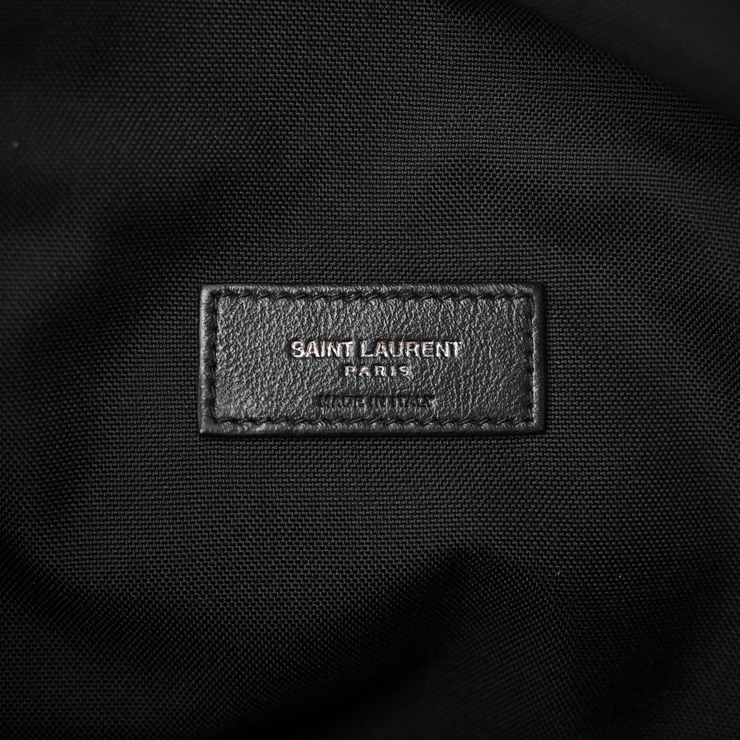 Saint Laurent Nylon Logo Ripstop Body Belt Bag Black 6 of 9