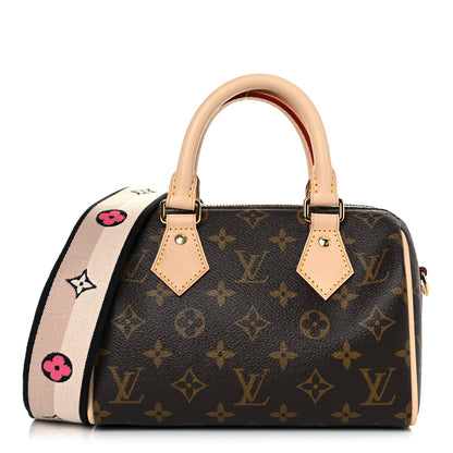 Louis Vuitton Monogram Speedy Bandouliere 20 Black 1 of 13