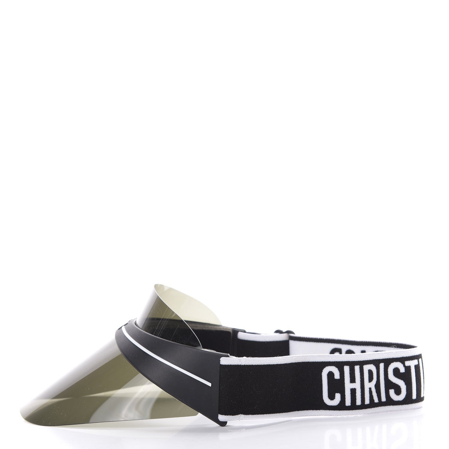 Christian Dior Mirrored DiorClub1 Sun Visor Black 4 of 8