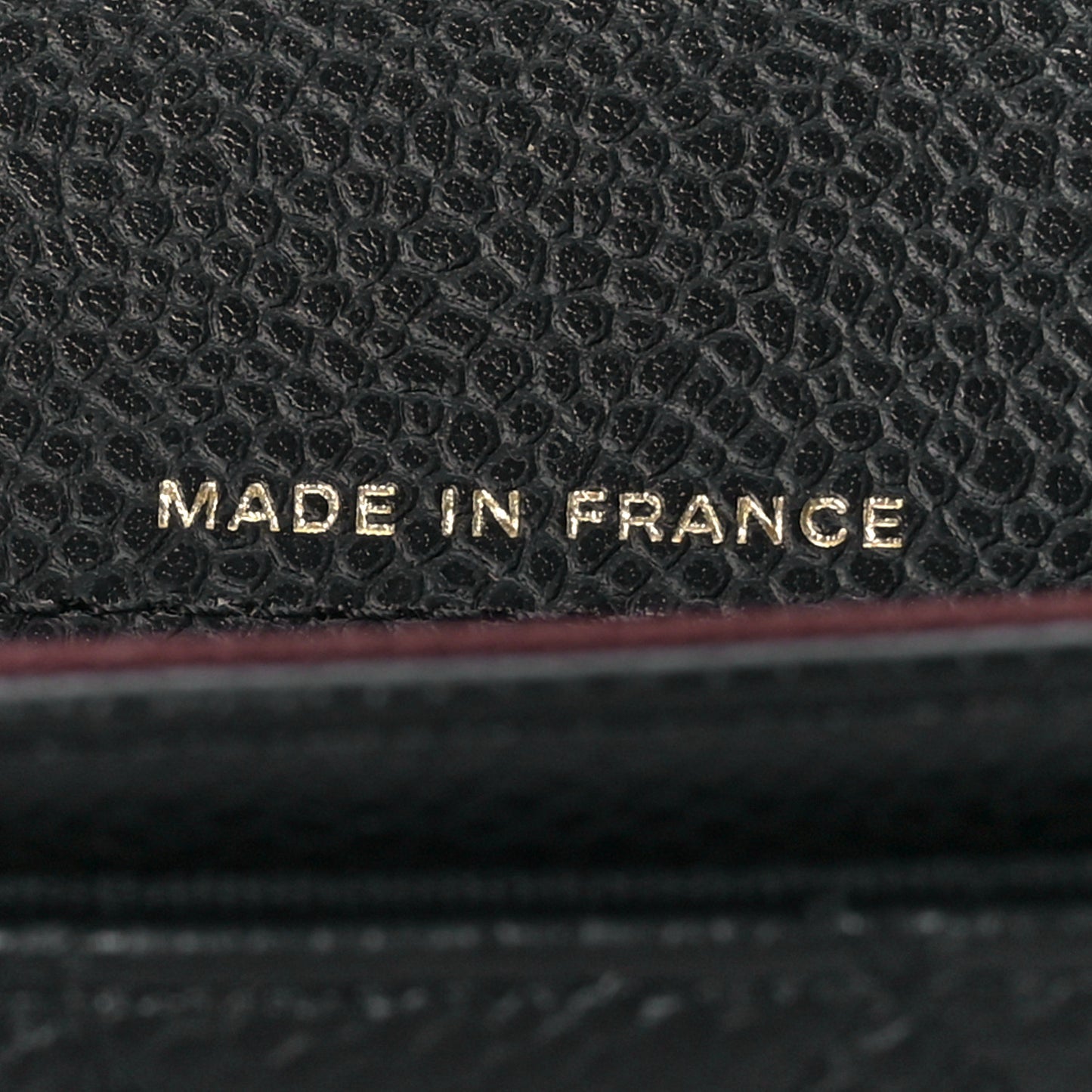 Caviar Quilted Flap Card Holder Wallet Black