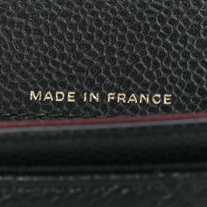 Chanel Caviar Quilted Flap Card Holder Wallet Black 7 of 11