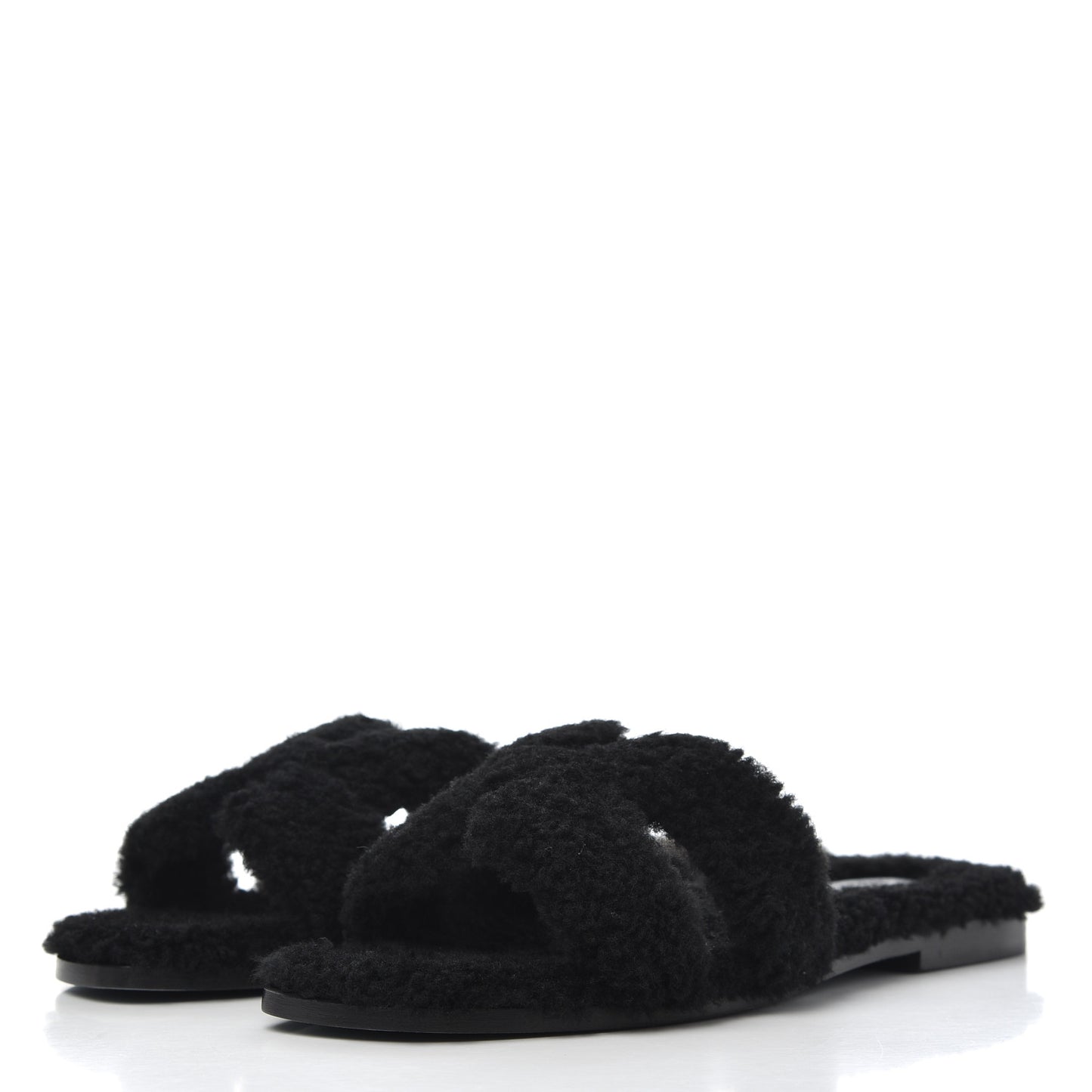 Woolskin Oran Sandals 39.5 Black