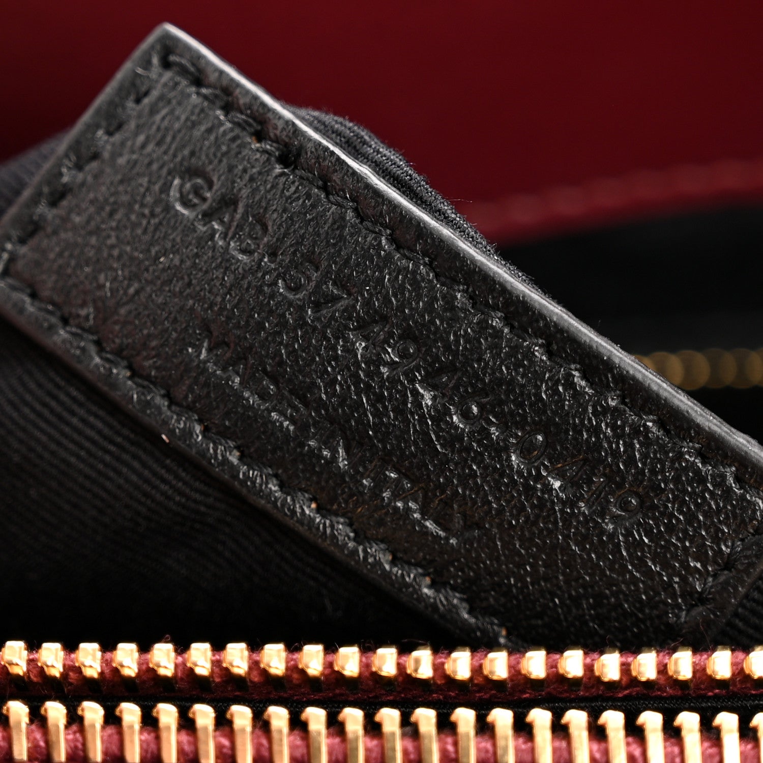 Saint Laurent Calfskin Y Quilted Monogram Medium Loulou Chain Satchel Rouge Legion 7 of 11