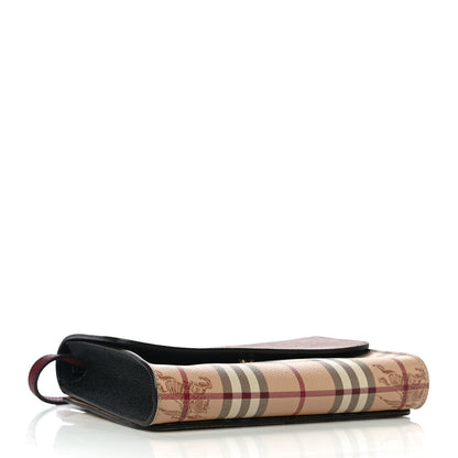 Burberry Haymarket Check Small Loxley Crossbody Bright Toffee 4 of 16