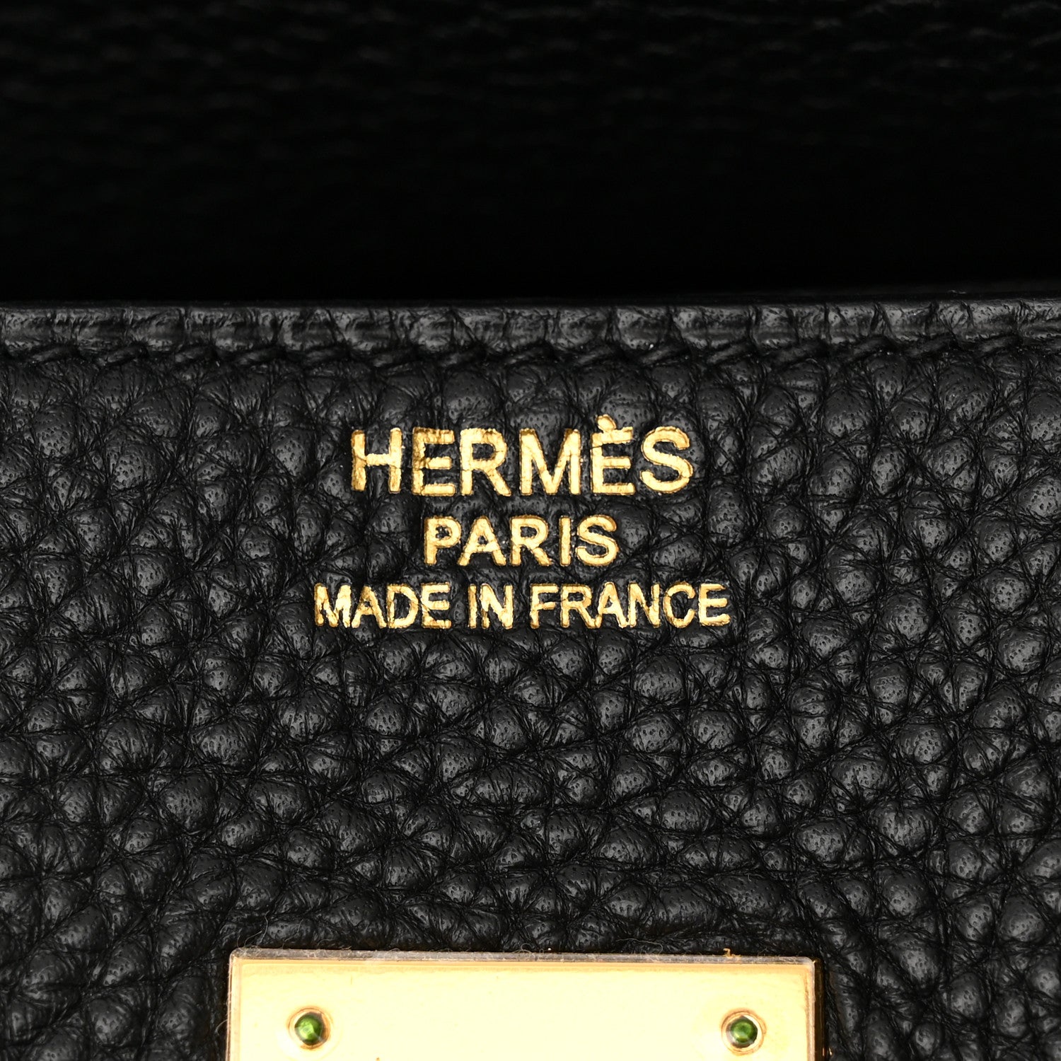 Hermes Togo Birkin 35 Black 6 of 10