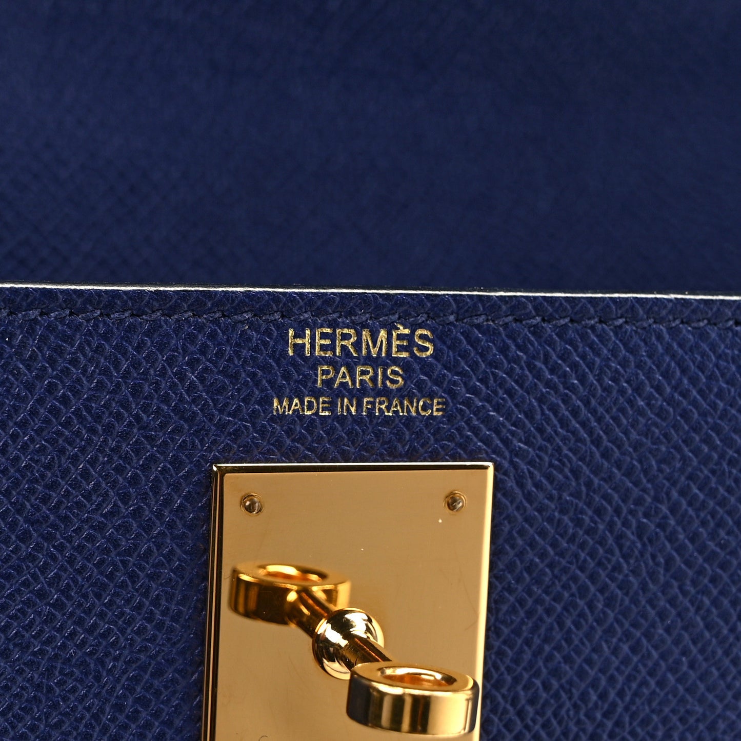 Epsom Kelly Sellier 32 Bleu Saphir