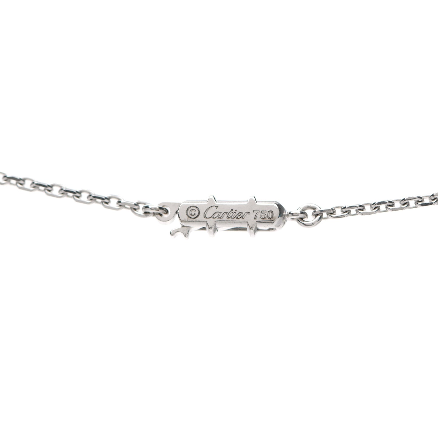 18K White Gold Diamond Tahitian Pearl Himalia Drop Pendant Necklace