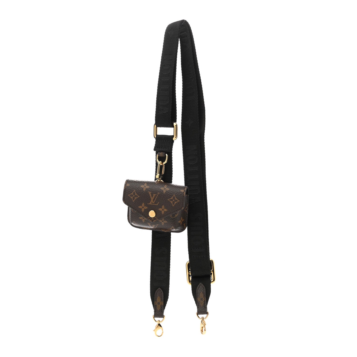 Louis Vuitton Monogram Bumper On Strap Black 1 of 5