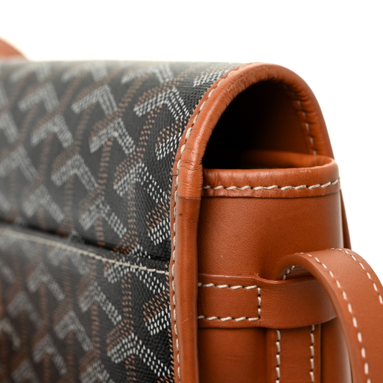 Goyard Goyardine Belvedere PM Messenger Bag Black Gold 20 of 21